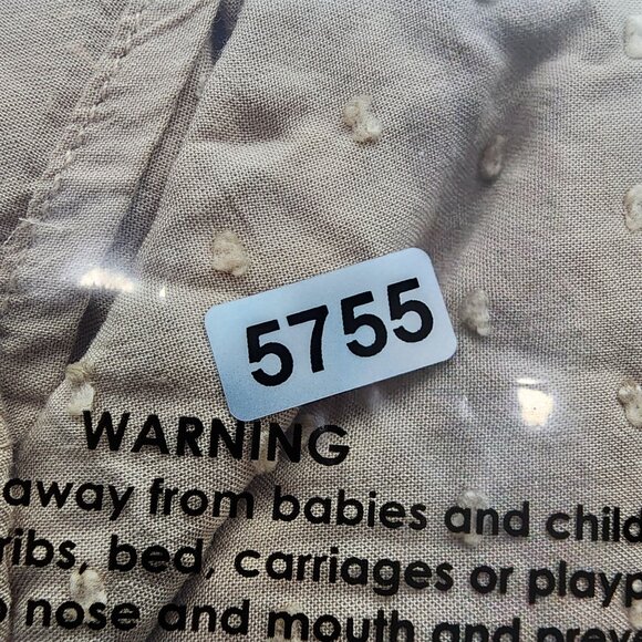 Women's Beige Gilli Blouse Top Button-Up Polka Dot Pattern Short Sleeve Size 1X - Picture 12 of 12